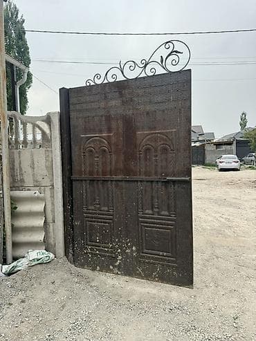 Калитки для ворот: Кованные металлические ворота с калиткой - Материал: сталь, горячая — 2