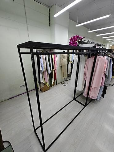 зеркало для магазина одежды: Кронштейн Для одежды, Материал: Металл, Лофт — 2