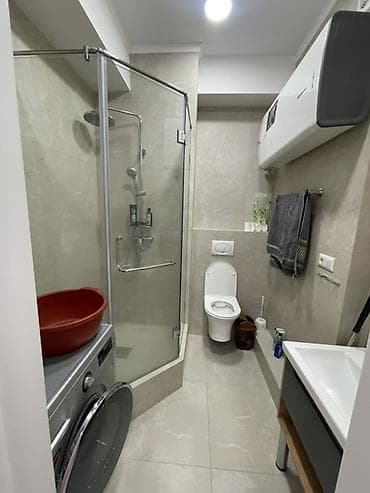 osh flat: 2 комнаты, 58 м², Асанбай мкр Элитка, 3 этаж, Евроремонт — 4
