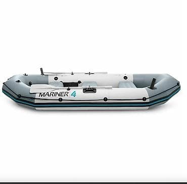 водный аппарат: 🚣‍♂️ Лодка надувная Intex Mariner 4 Set ?48 см + весла + насос 📏 — 5