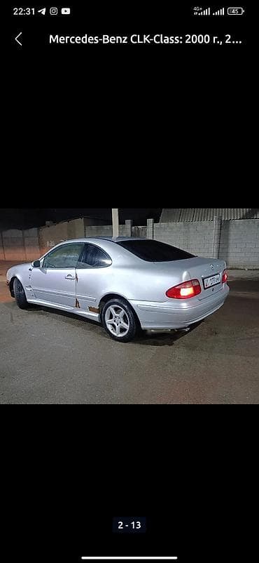 clk 208: Mercedes-Benz CLK-Class: 2000 г., 2 л, Автомат, Бензин, Купе — 4