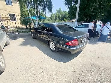 варианты: Mercedes-Benz S-Class: 2000 г., 5 л, Автомат, Бензин, Седан — 4