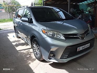Toyota Sienna: 2019 г., 3.5 л, Автомат, Бензин, Вэн/Минивэн — 2
