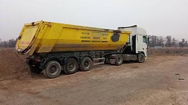 авто с прицепом: Тягач, DAF, Самосвал — 8