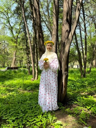 домашние вещи: Платье из батиста оверсайз
При покупки платья и штапель в 🎁 — 3