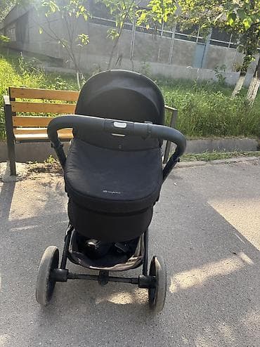 second hend: Коляска, Cybex, цвет - Черный, Б/у, Самовывоз — 6