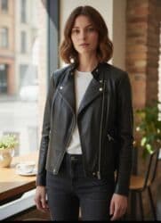 Атайын кийим: Булгаары куртка, Классикалык модель, Табигый булгаары, Кыска модель, XL — 8