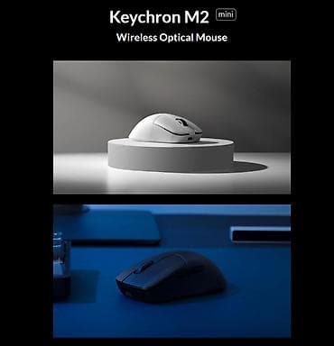 mouse pad: 🖱 Keychron M2 Mini — ультралегкая беспроводная мышь для работы, игр и — 1