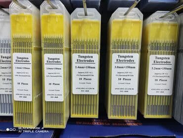 оборудования вулканизация: Электрод для TiG сварки. Вольфрамовый электрод. Жёлтый, Красный — 6