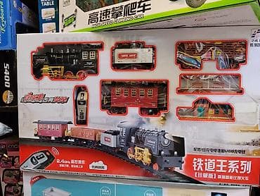 remo hobby: Игровой набор «Классический поезд» с дистанционным управлением 2.4 — 1