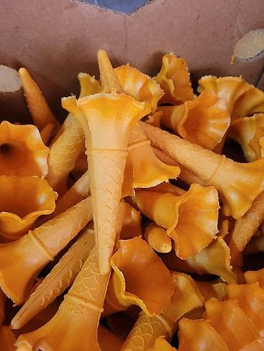 морс бочка: Вафельные рожки «тюльпан» для мягкого/пломбирного мороженого - Форма — 6