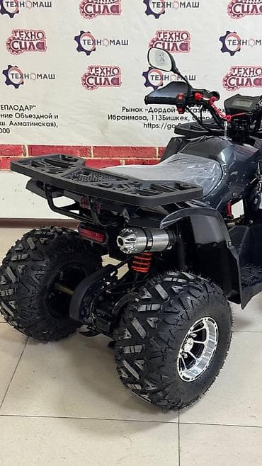 Квадроциклы: ATV 125 Carbon от компании ТЕХНОМАШ!!! — стильный подростковый — 8