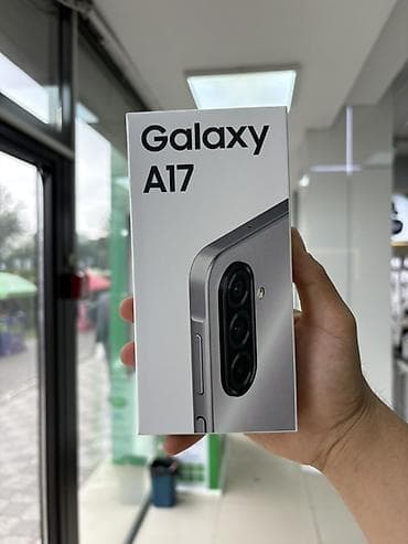 sd disk: Samsung Galaxy A17, Новый, 128 ГБ, цвет - Серебристый, В рассрочку, 2 SIM — 3