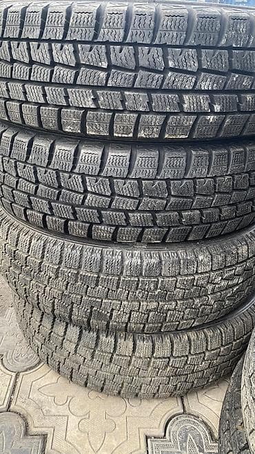 kia bongo: Шины 155 / 70 / R 13, Зима, Б/у, Комплект, Легковые, Япония, Dunlop — 1