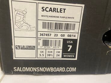 прокат сноубордов бишкек: Продаю ботинки для сноуборда фирмы «Solomon». Ботинки в отличном — 6