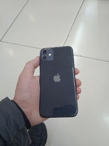 акумуляторы б у: IPhone 11, Б/у, 64 ГБ, Черный, Защитное стекло, Чехол, 72 % — 3