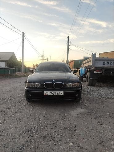 BMW 5 series: 2002 г., 2.5 л, Автомат, Бензин, Седан lalafo.kg да BMW 5 series: 2002 г., 2.5 л, Автомат, Бензин, Седан