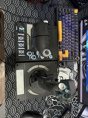 HOTAS-комплект для авиасимов Logitech G Saitek X-56 Rhino - — 1
