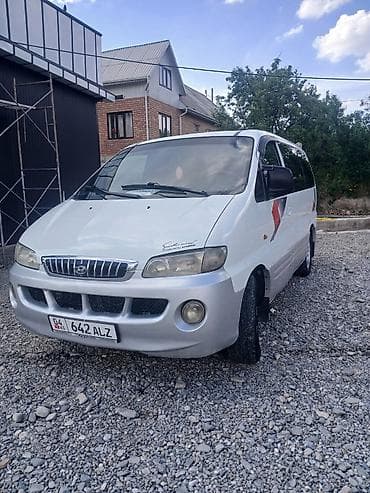 Транспорт: Hyundai Starex: 2000 г., 2.6 л, Кол менен иштөөчү, Дизель, Вэн/Минивэн — 4