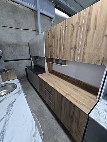 шкаф пекарский: Кухонный гарнитур, Новый, В рассрочку, цвет - Белый, ДСП, Бесплатная доставка — 8