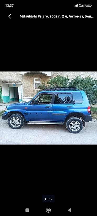 мицубици делика: Mitsubishi Pajero: 2002 г., 2 л, Автомат, Бензин, Внедорожник — 3