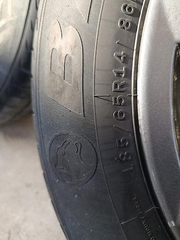 брызговики 124: Колеса в сборе 185 / 65 / R 14, Лето, Комплект, Легковые, Литые, отверстий - 4 — 4