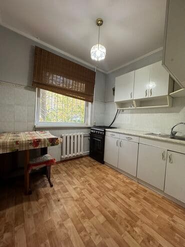 цены на однокомнатные квартиры в бишкеке: 1 комната, 32 м², 104 серия, 1 этаж, Косметический ремонт — 5