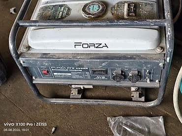 Генераторы: Бензиновый генератор FORZA FPG 3000A - Тип: переносной бензогенератор — 9
