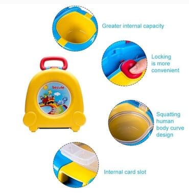 контейнеры для вещей: Дорожный детский горшок Becute ✔Детский дорожный горшок выполнен в — 2