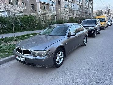 bmw 740: BMW 7 series: 2002 г., Автомат, Седан — 4