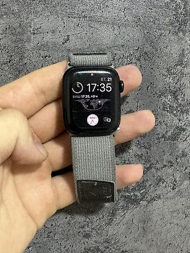 Apple Watch: Apple Watch 8 series 42mm Состояние аккумулятора 98% Цвет Midnight — 6