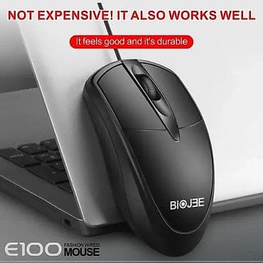 psp 1000: Проводная компьютерная мышь BIOJEE E100 - Классический эргономичный — 1