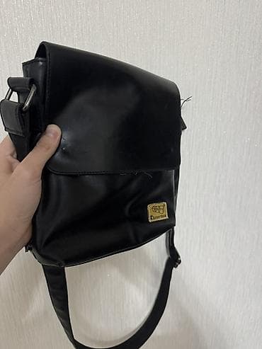 Башка аксессуарлар: Классикалык сумка, Материалы: Эко булгаары, Куру жөнгө салынат, Эркектердики, Колдонулган — 1