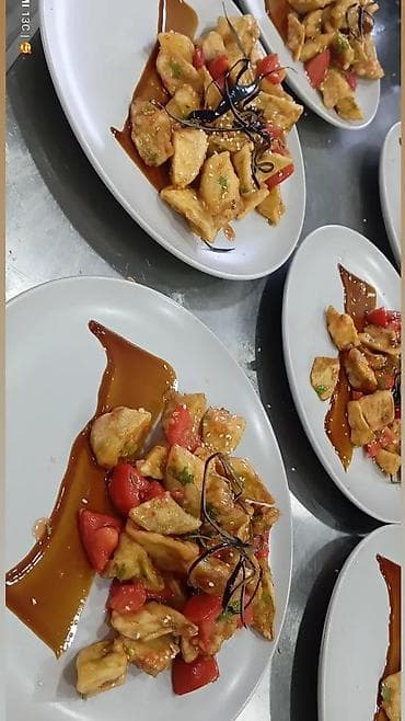 Овощи: Салаты и холодные закуски - Цезарь с креветками: хрустящие листья — 9