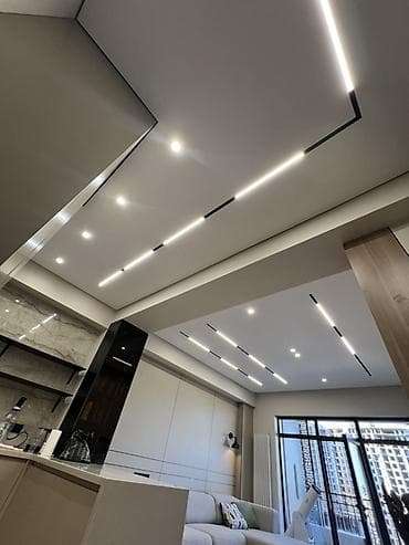 лед светильник: Линейные световые системы и точечные светильники для потолков - — 4