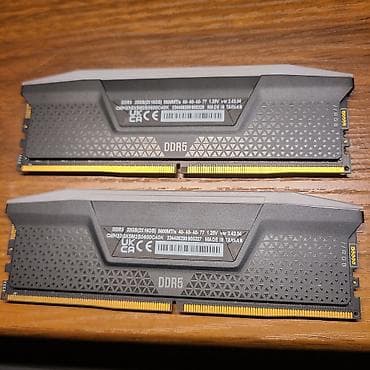 hyperx alloy fps pro: Оперативная память (RAM) для ПК, Б/у, Corsair, 32 ГБ, DDR5, 5600 МГц — 2