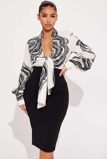 рубашка офисная: Офисное платье 
размер М 
бу — 2