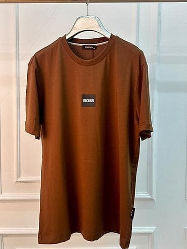 Эркектер кийими: Эркектердин футболкасы, M, L, XL, Emporio Armani, Жаңы, түсү - Күрөң — 6