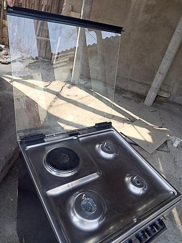 Металл иштетүү: Плита Bosch (комбинированная) с духовкой - Тип: отдельно стоящая — 5