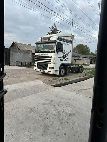 hyundai xcient: Тягач, DAF, 2004 г., Тентованный — 7