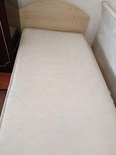 Эки кишилик керебеттер: Односпальная кровать с матрасом, размер: 95*200 - Формат — 1