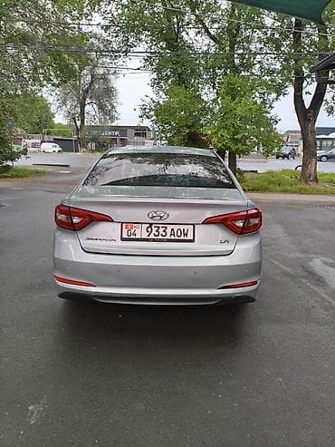 Унаа сатуу: Hyundai Sonata: 2016 г., 2 л, Автомат, Газ, Седан — 1
