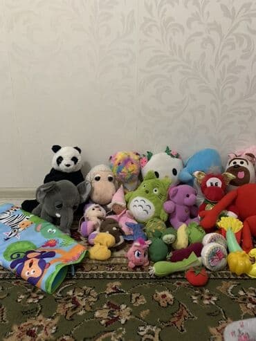 развивающие игрушки крючком: Большой набор разнообразных игрушек, включающий мягкие игрушки — 2