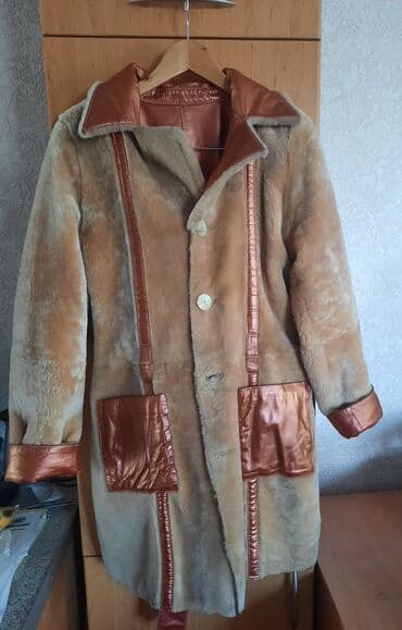 прокат национальных костюмов для детей: Дубленка натуральная двухсторонняя размер S M. Привезено из Турции — 2