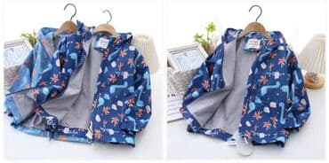 куртка рубашка: Двухслойная куртка с рисунком динозавра осень- весна 2024 — 2