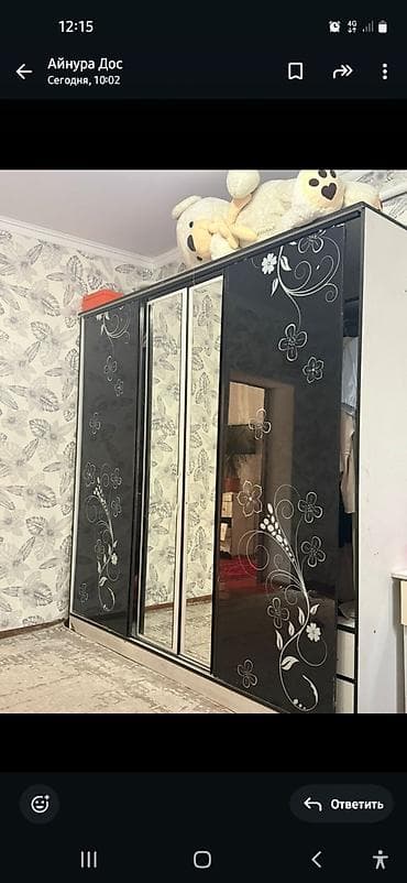 комод с зерколом: Шкаф купе, С зеркалом, Другой материал — 1