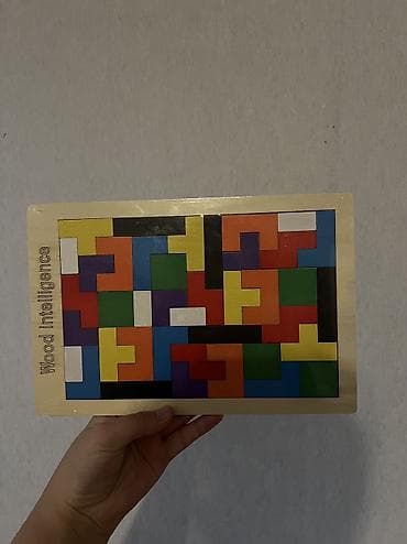 развивающая игрушка: Набор развивающих деревянных игрушек для малышей. Состав: - — 2