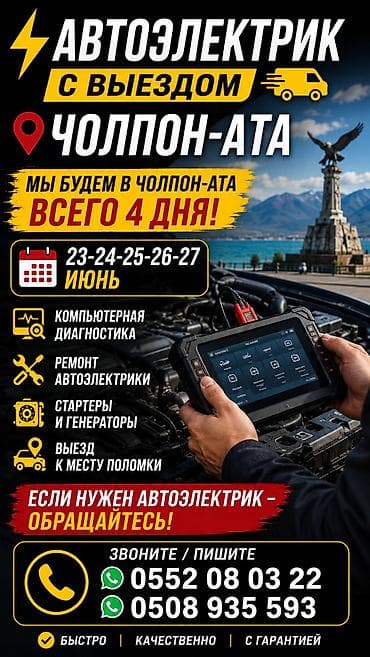 электрик 24: Автоэлектрик кызматтары, Борбордук кулпуну орнотуу, Адистештирүү: Жеңил унаа, Баруу менен — 1