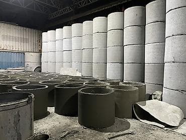 Железобетонные кольца для колодцев и септиков - Материал: тяжелый