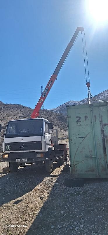Услуги манипулятора на базе грузовика Mercedes-Benz 814